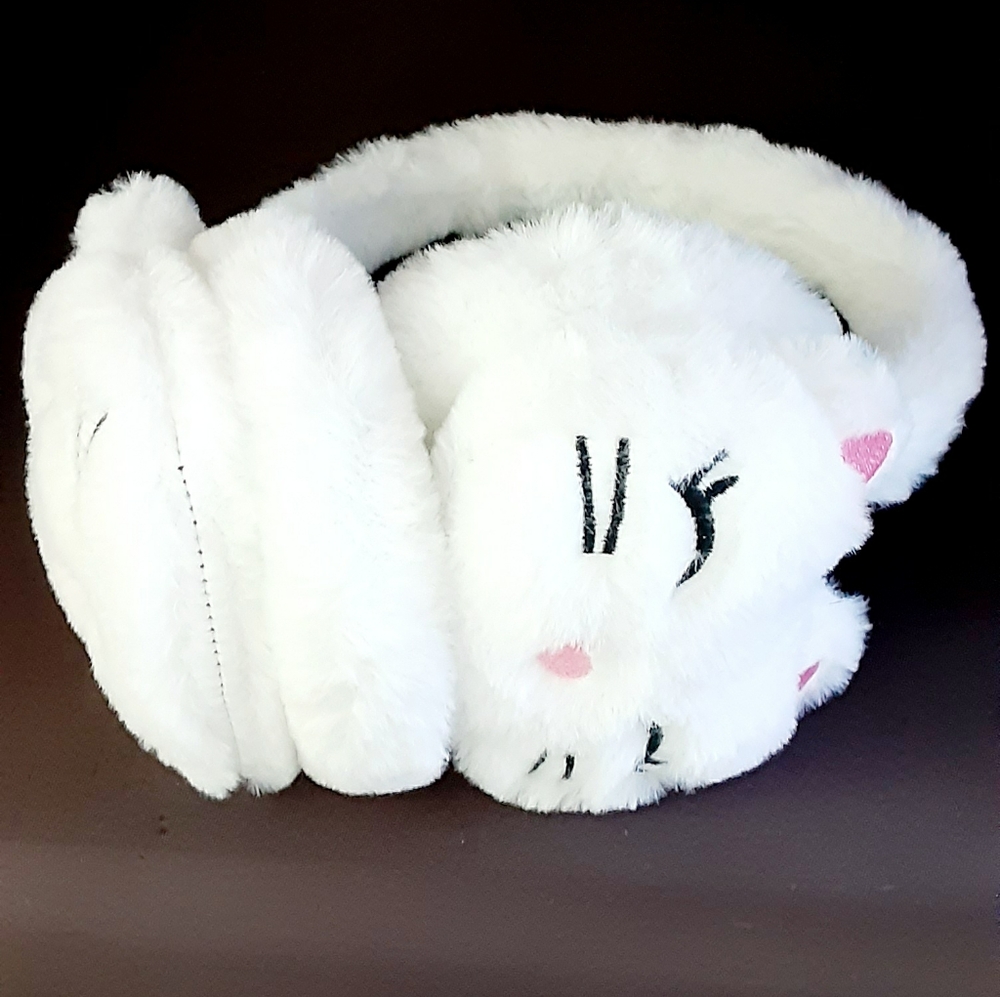 Cute Cartoon Cat Earmuff